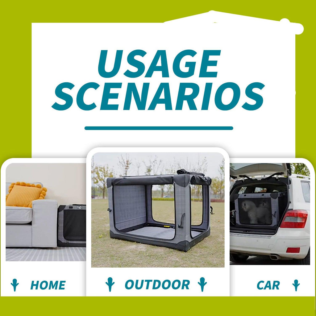 Foldable Pet Travel Crate