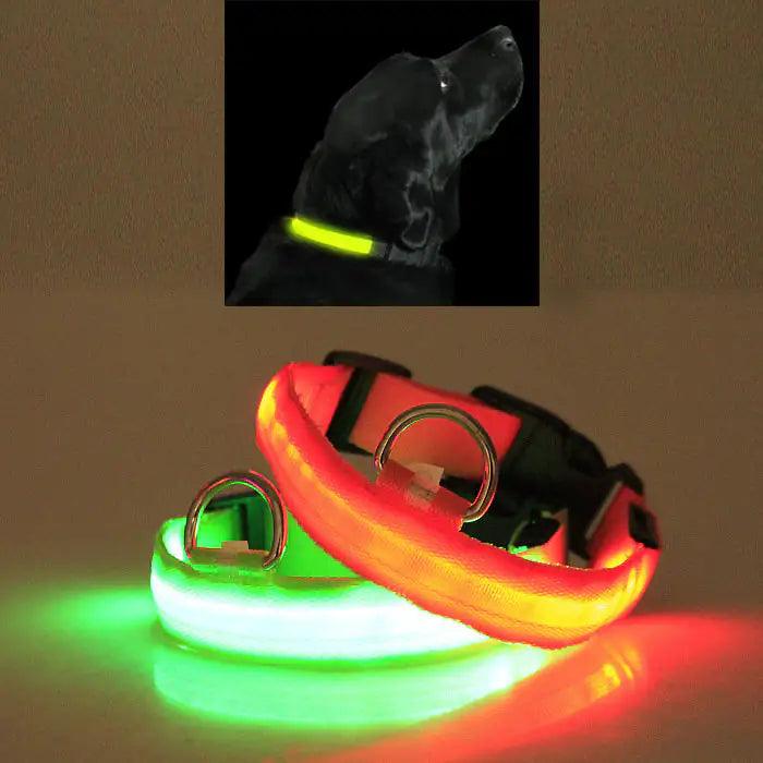 GlowGuard LED Pet Collar